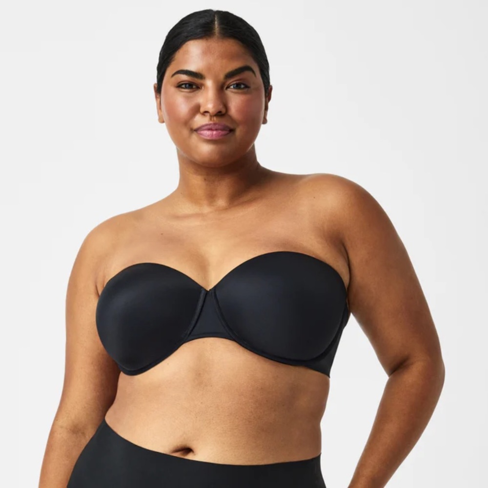 Spanx Up For Anything Strapless Bra - Very Black - 32D